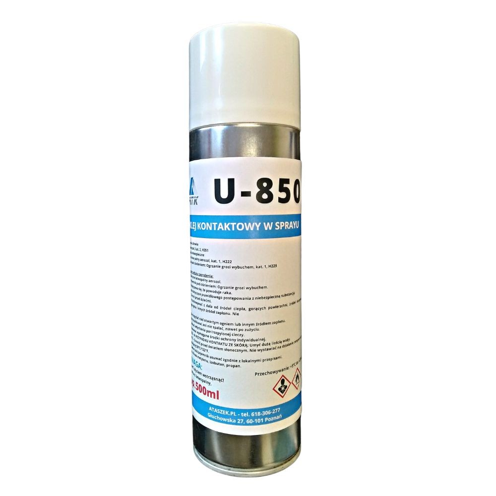 Klej w sprayu kontaktowy U-850
