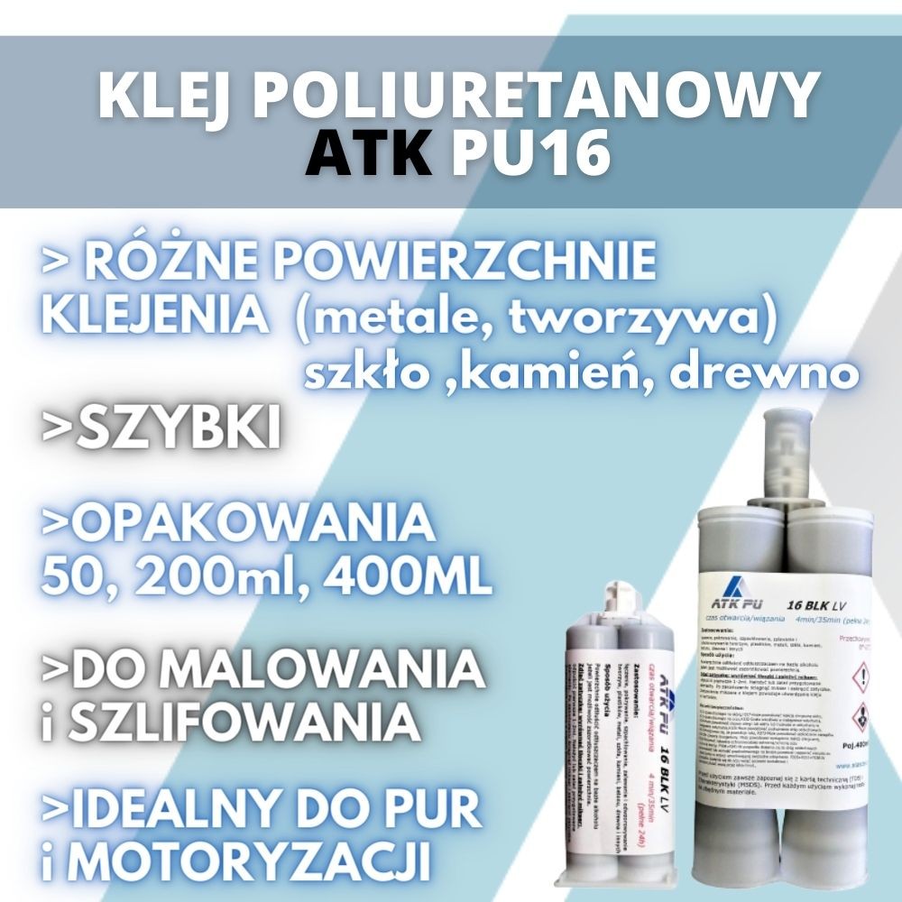 Klej konstrukcyjny poliuretanowy ATK PU16 | Ataszek.pl