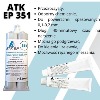 Klej żywiczny dwuskładnikowy ATK EP351 | Ataszek.pl Klej żywiczny dwuskładnikowy ATK EP351 | Ataszek.pl