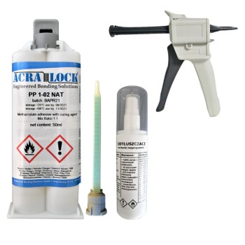Klej do polipropylenu Acralock PP 1-02 NAT