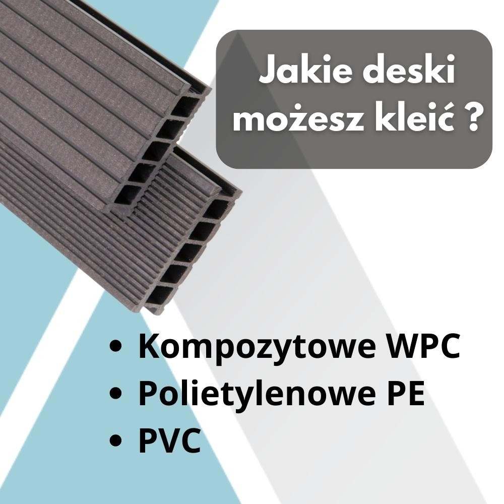 Klej montażowy do desek kompozytowych i legarów z kompozytu | Ataszek.pl Klej montażowy do desek kompozytowych i legarów z kompozytu | Ataszek.pl