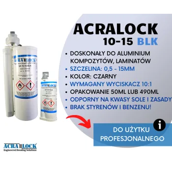 Klej konstrukcyjny do metalu i aluminium Acralock SA 10-15 | Ataszek.pl Klej konstrukcyjny do metalu i aluminium Acralock SA 10-15 | Ataszek.pl