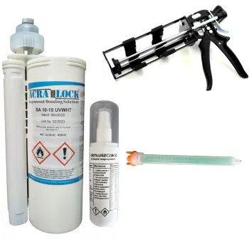 Klej do liter 3D przestrzennych 10-15 WHT