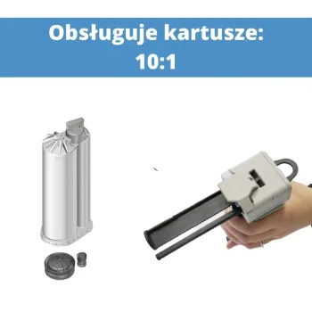 Pistolet do klejów dwuskładnikowych 10:1, 50ml na Ataszek.pl
