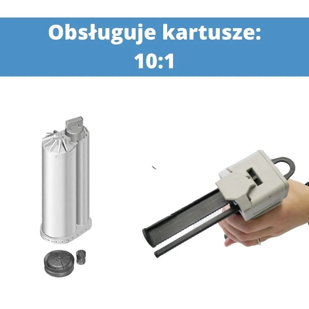 Pistolet do klejów dwuskładnikowych 10:1, 50ml na Ataszek.pl