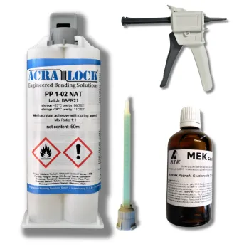 Klej do zbiorników i beczek plastikowych PP 1-02 NAT