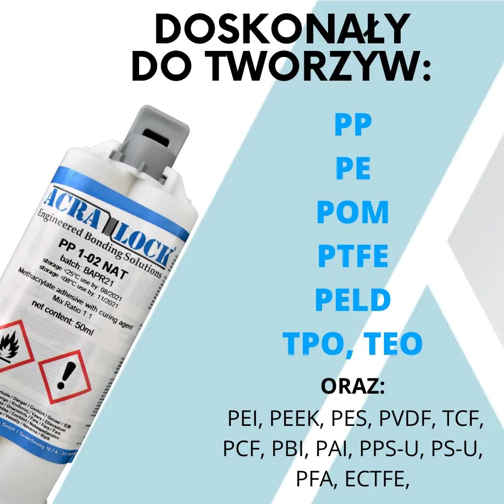 Klej do plastikowych zbiorników - beczek PP 1-02 na Ataszek.pl