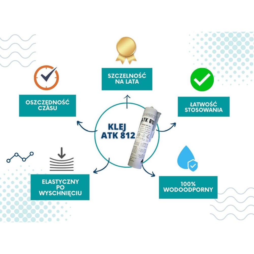 Klej do sztucznej trawy i betonu ATK 812 | Ataszek.pl
