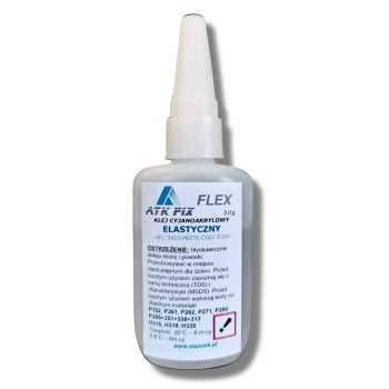 Klej cyjanoakrylowy do gumy ATK FIX FLEX
