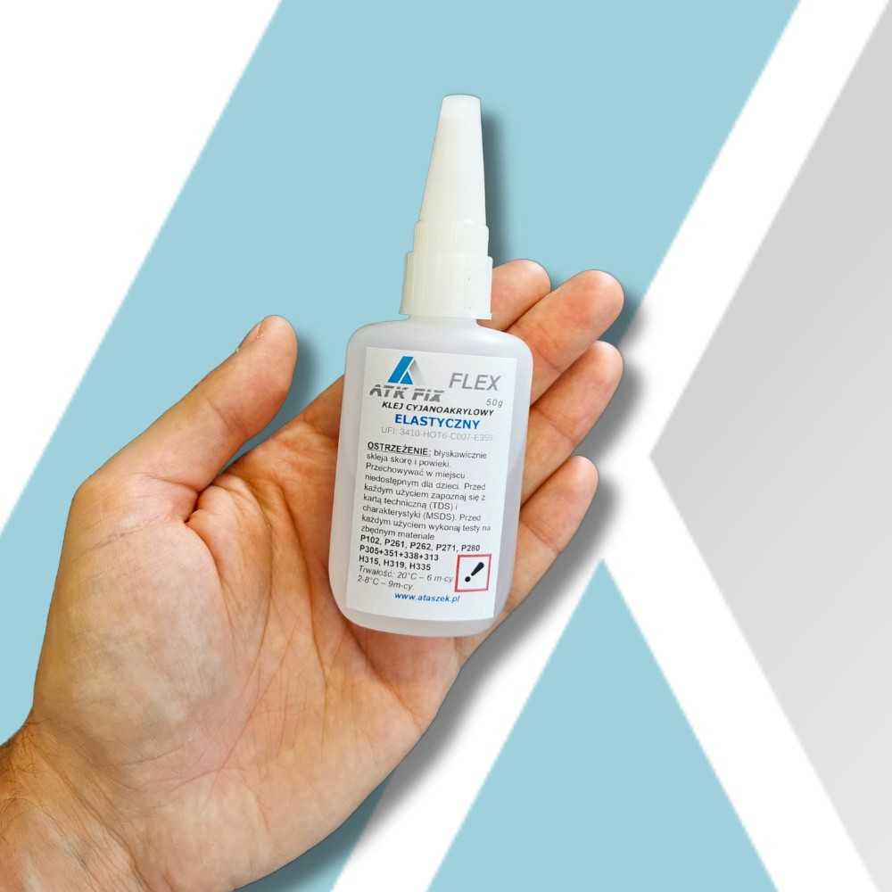 Klej osłony gumowej przegubu - kuli zwrotnicy FIX 01 na Ataszek.pl