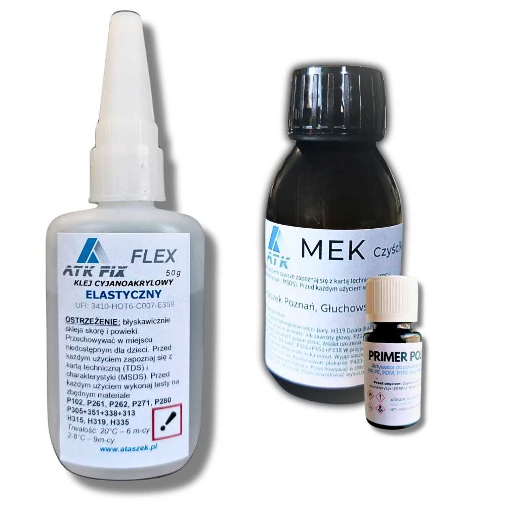 Klej do gumy i plastiku ATK FIX FLEX
