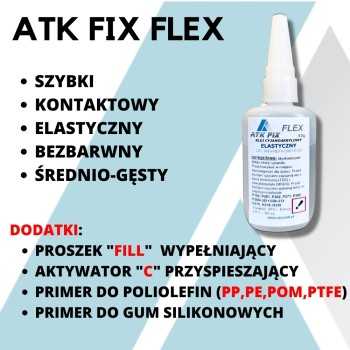 Klej do gumy i plastiku ATK FIX FLEX