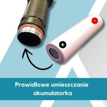 Latarka ultrafioletowa akumulatorowa UV 5W | Ataszek.pl Latarka ultrafioletowa akumulatorowa UV 5W | Ataszek.pl