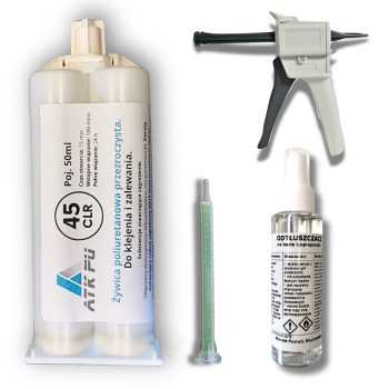 Żywica do naklejek 3D doming ATK PU45 CLR