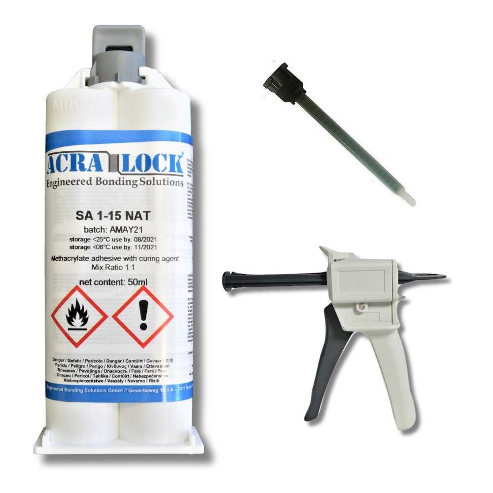 Klej do duraluminium Acralock 1-15