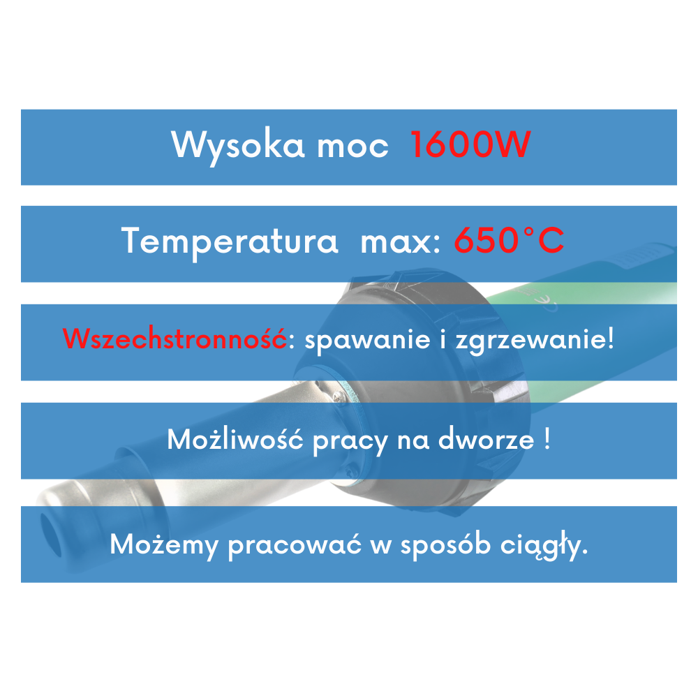 Zgrzewanie folii oczek wodnych zgrzewarką Bosite-D | Ataszek.pl