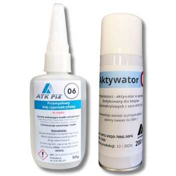 klej błyskawiczny ATK FIX 06 z aktywatorem