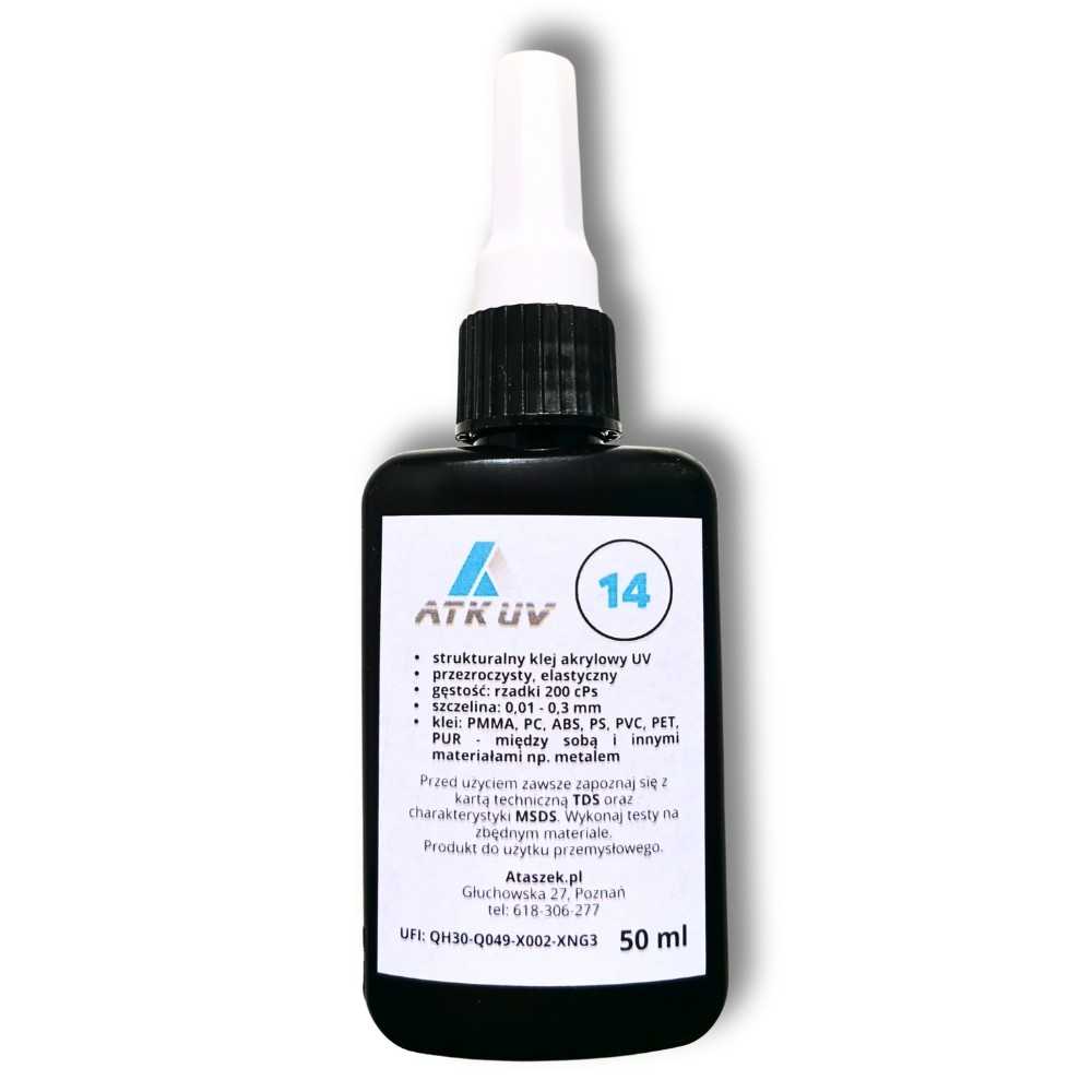 Klej do pet-pmma-pc ATK UV14