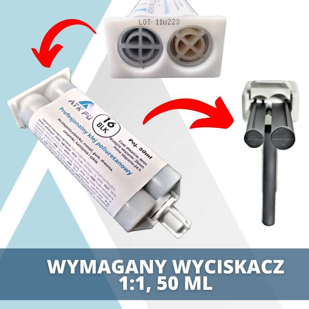 Czarny klej do plastiku ATK PU16 | Ataszek.pl Czarny klej do plastiku ATK PU16 | Ataszek.pl