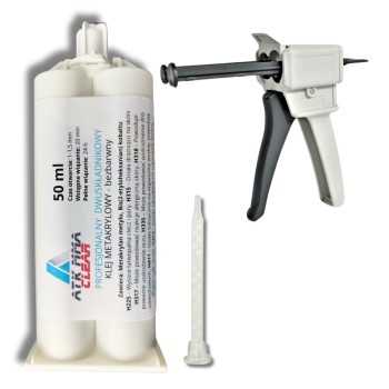 Klej do plastiku bezbarwny ATK MMA clear