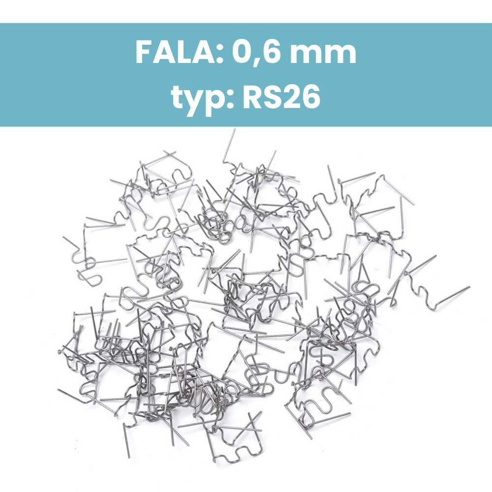 Zszywki do spawarki plastiku 0,6 mm | Ataszek.pl