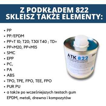 Klej do montażu czujników parkowania ATK PU16 | Ataszek.pl