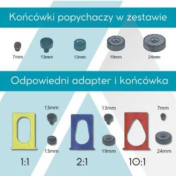 Pistolet do klejów dwuskładnikowych uniwersalny 50ml na Ataszek.pl