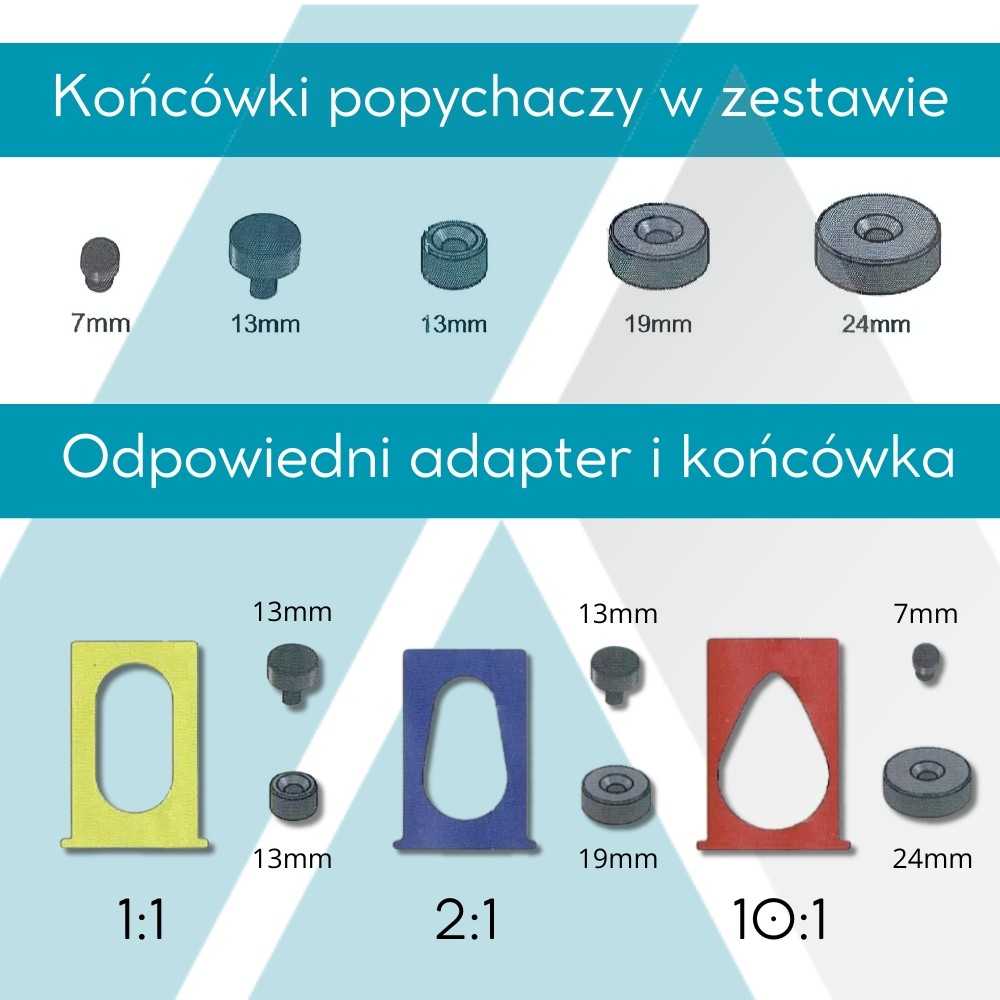 Pistolet do klejów dwuskładnikowych uniwersalny 50ml na Ataszek.pl
