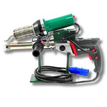 Zgrzewanie geomembrany HDPE ekstruderem 5001 | Ataszek.pl Zgrzewanie geomembrany HDPE ekstruderem 5001 | Ataszek.pl