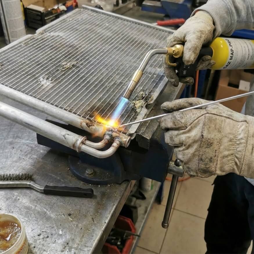 lutowanie-chłodnicy-klimatyzacji