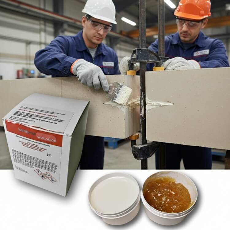 Łączenie elementów ceramicznych w konstrukcjach przemysłowych