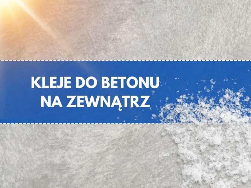 Klej do betonu mrozoodporny na zewnątrz