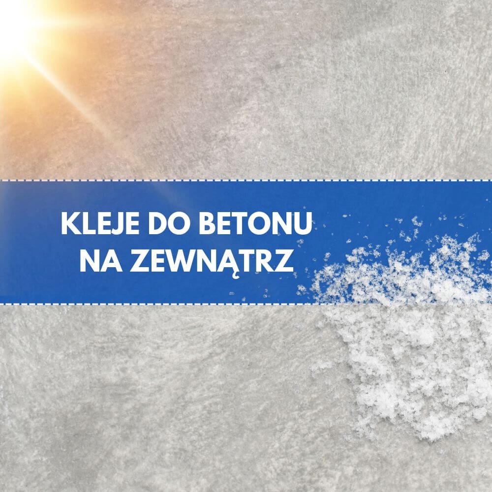 Klej do betonu mrozoodporny na zewnątrz